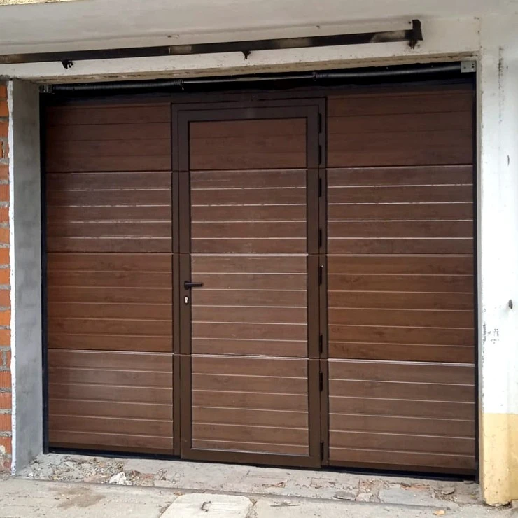Puerta de garaje individualizada
